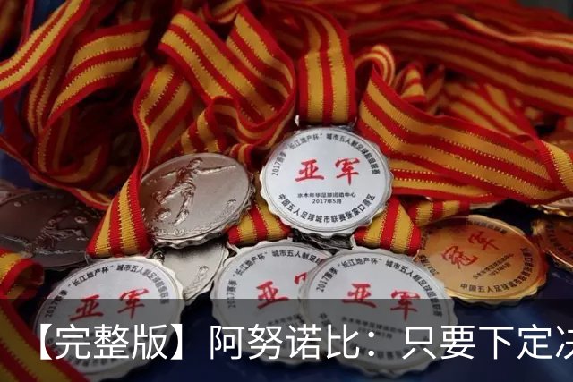 【完整版】阿努诺比：只要下定决心就无所不能 我们证明了这点